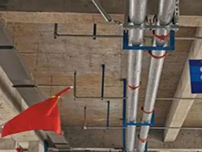 白河管廊支架的安装方法